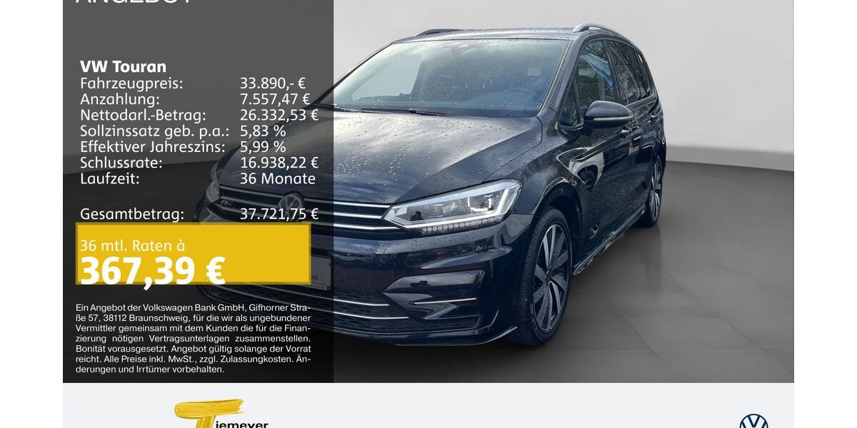 VW Touran 25.580 km 33.890 &euro; Recklinghausen 45663