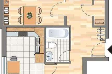 Wohnung zum Mieten in Dortmund 366,59 € 76.28 m²