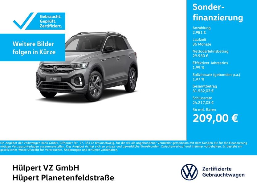 VW T-Roc 19.438 km 32.911 € Dortmund 44379