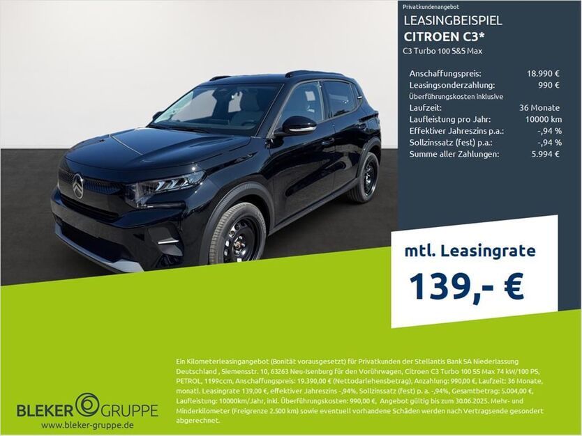 Citroen C3 2.560 km 18.990 € Dortmund 44263