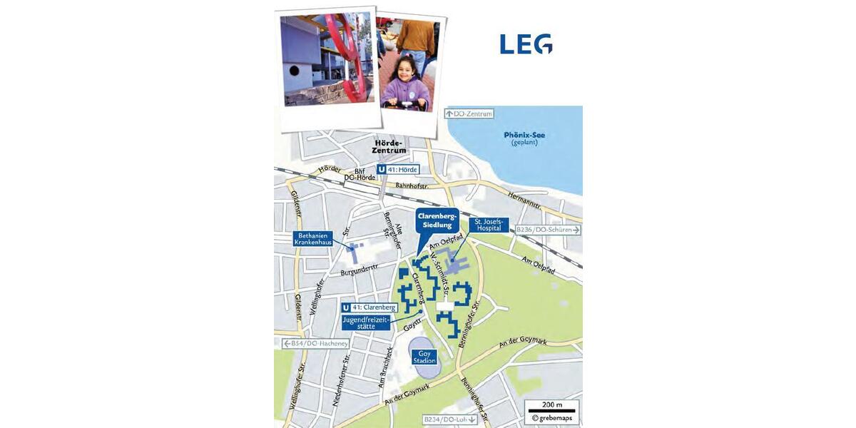 Etagenwohnung Dortmund Hörde - 3 Zimmer, 74 m&sup2;, 391&euro; | Angebot:26351220