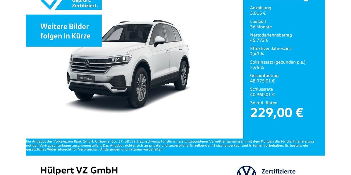 VW Touareg 21.471 km 50.788 &euro; Dortmund 44379