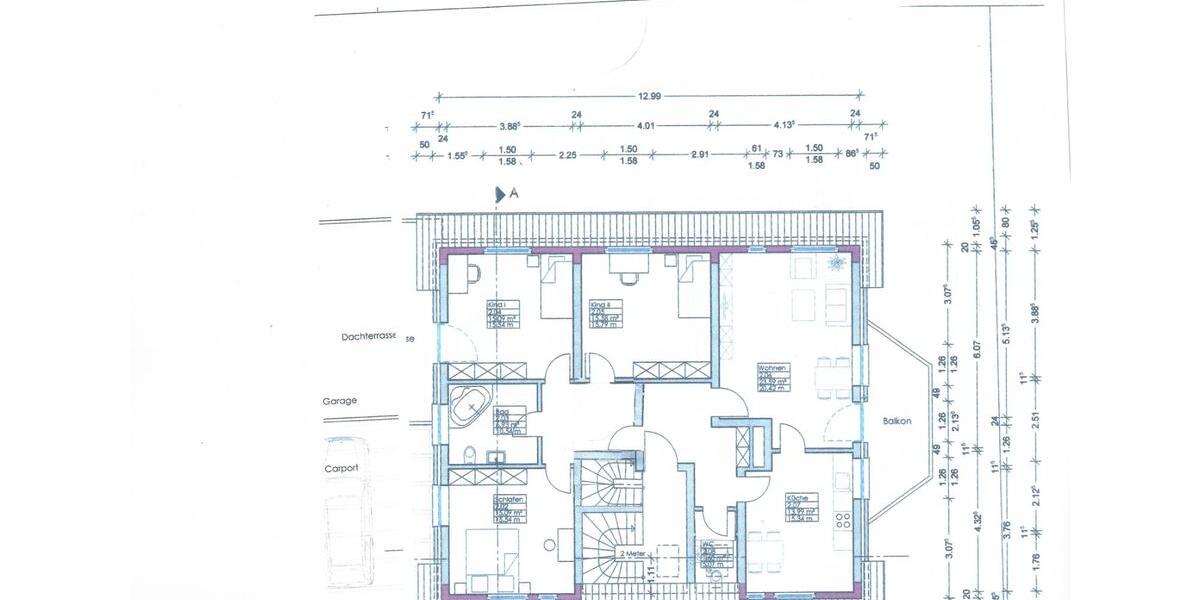 Etagenwohnung Dortmund Huckarde - 4 Zimmer, 110 m&sup2;, 990&euro; | Angebot:25638841