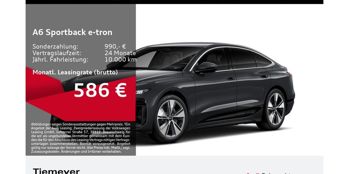 Audi A6 e-tron 23.284 km 67.390 &euro; Dorsten 46284