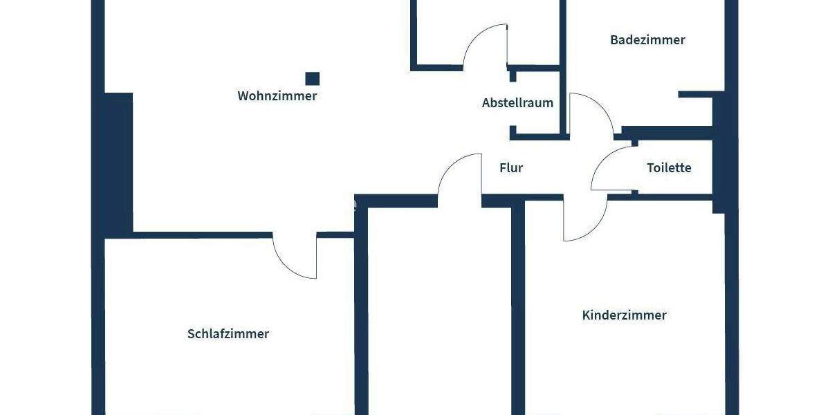 Etagenwohnung Bochum Hamme - 3 Zimmer, 85 m&sup2;, 119.000&euro; | Angebot:25732737