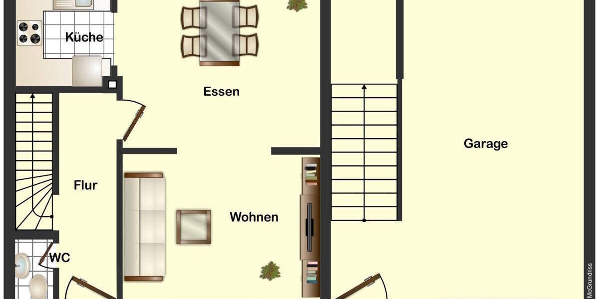 Doppelhaushälfte Velbert Mitte - 3 Zimmer, 65 m&sup2;, 249.000&euro; | Angebot:25748943