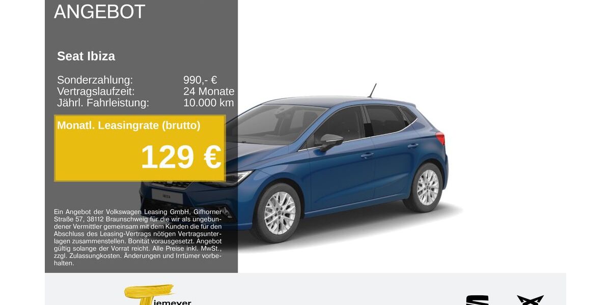 Seat Ibiza 25.685 km 20.680 &euro; Bochum 44809