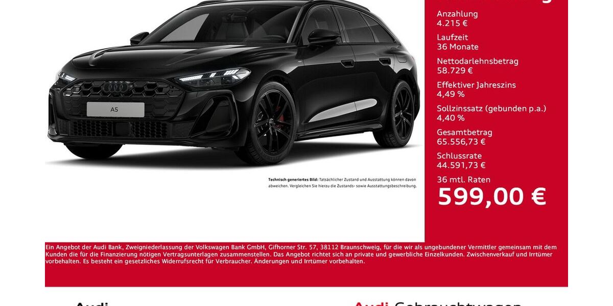 Audi A5 11.505 km 62.944 &euro; Dortmund 44143