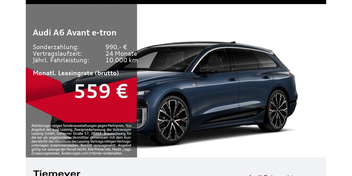 Audi A6 e-tron 14.289 km 61.950 &euro; Gelsenkirchen 45894