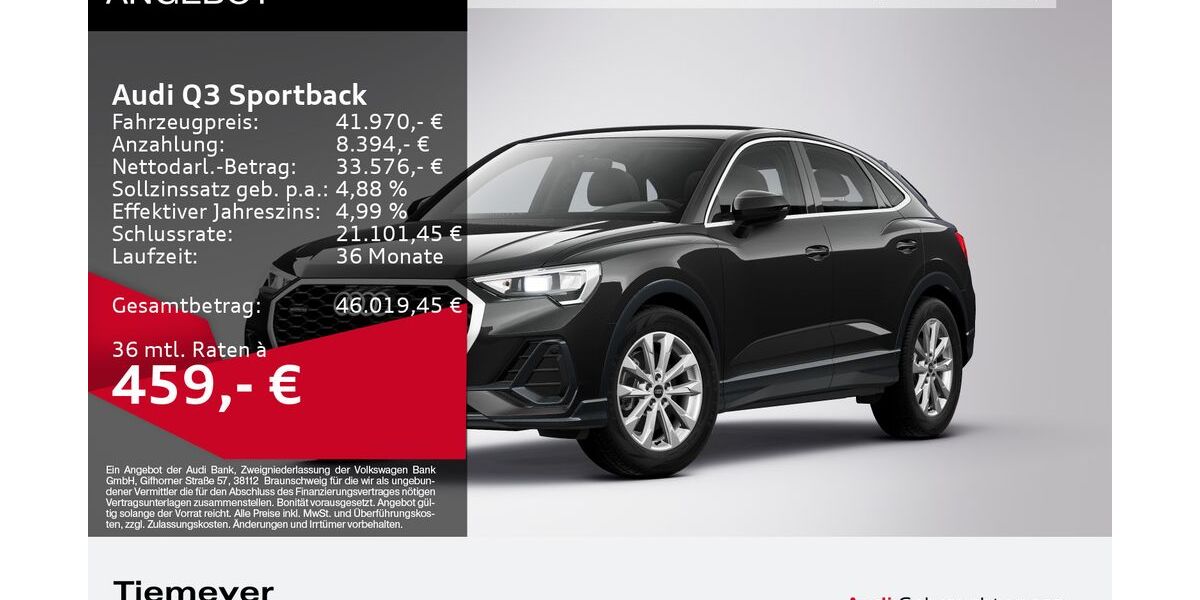 Audi Q3 30.481 km 41.970 &euro; Bochum 44809