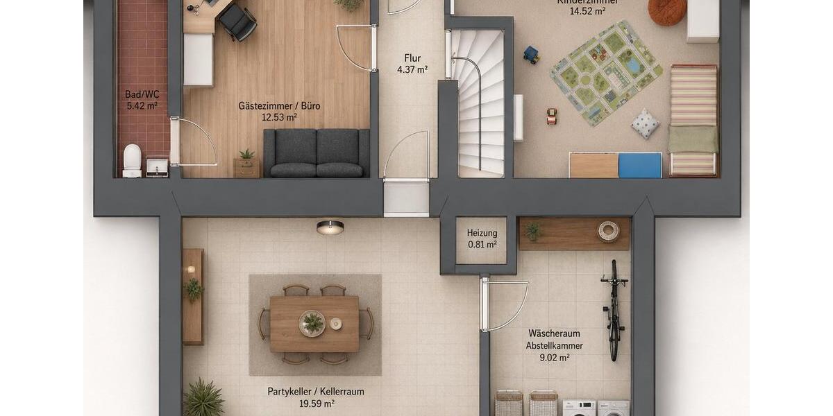 Maisonettenwohnung Wuppertal Gemarkung Ronsdorf - 4.5 Zimmer, 105 m&sup2;, 249.000&euro; | Angebot:26706648
