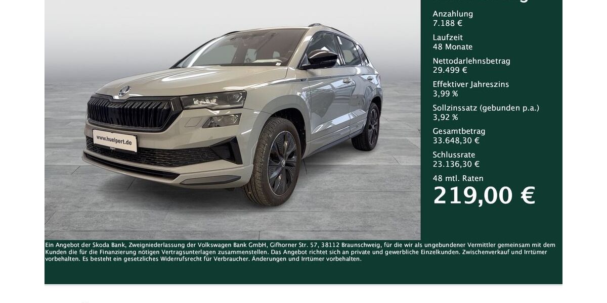 Skoda Karoq 15.893 km 36.491 &euro; Dortmund 44269