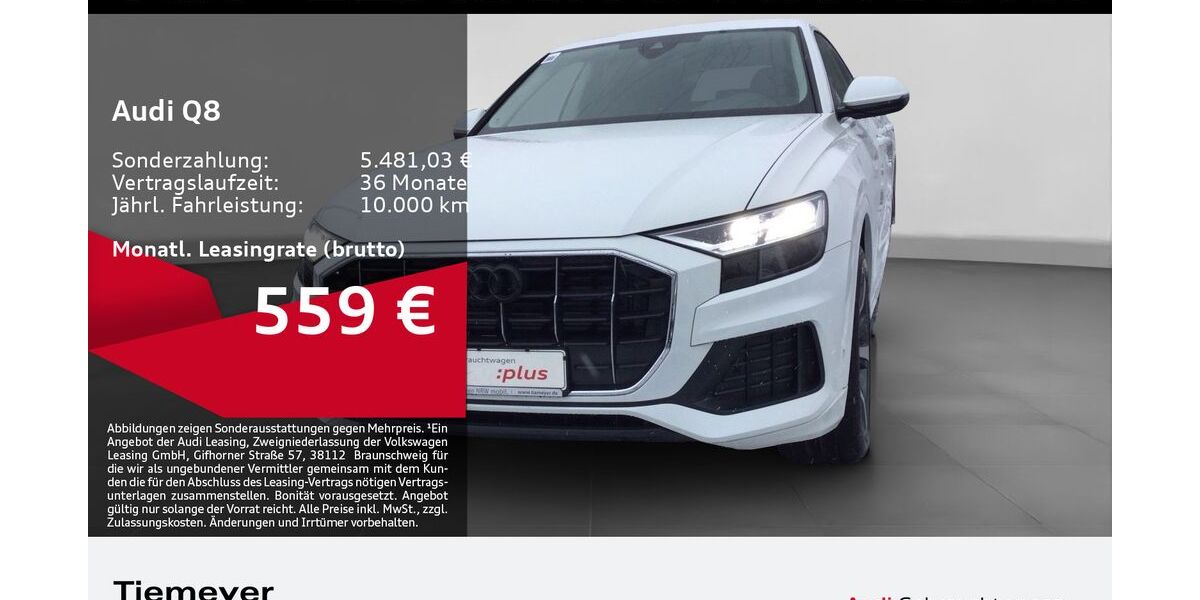 Audi Q8 18.473 km 53.680 &euro; Gelsenkirchen 45894