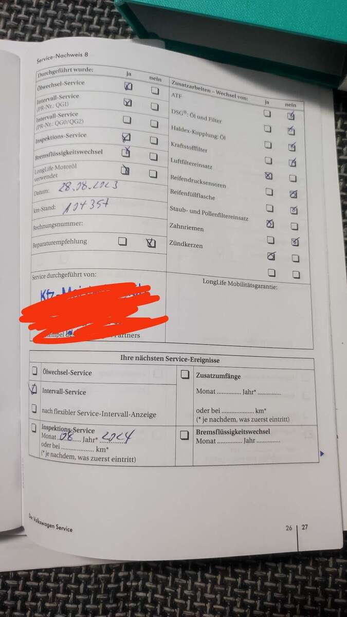 VW Jetta 126.500 km 5.500 € Oberhausen 46047