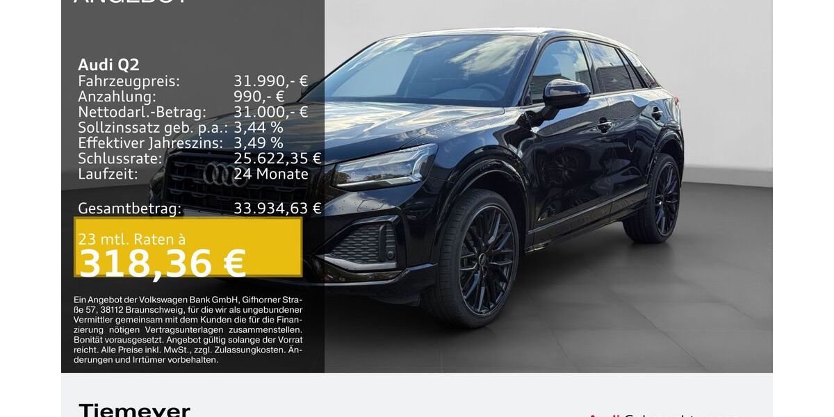 Audi Q2 9.655 km 31.440 &euro; Dorsten 46284