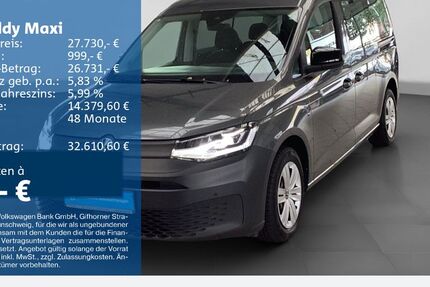 VW Caddy Maxi 37.990 km 27.310 &euro; Gelsenkirchen 45888