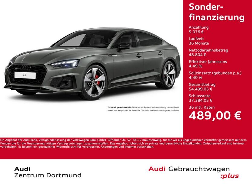 Audi A5 6.834 km 53.880 € Dortmund 44143