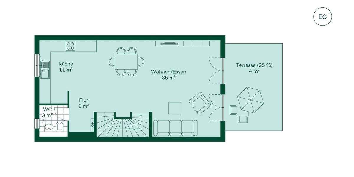 Doppelhaushälfte Wülfrath Innenstadt - 5 Zimmer, 134 m&sup2;, 584.900&euro; | Angebot:25664160