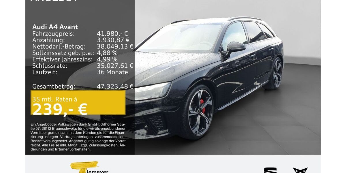Audi A4 24.423 km 41.980 &euro; Oberhausen 46145