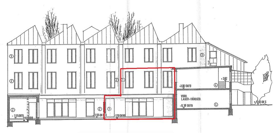 Loft - Studio - Atelier Wuppertal Gemarkung Elberfeld - 3 Zimmer, 156 m&sup2;, 440.000&euro; | Angebot:27026128
