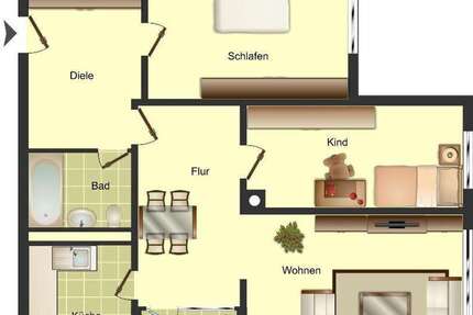 Wohnung zum Mieten in Ratingen 807 € 76.85 m²