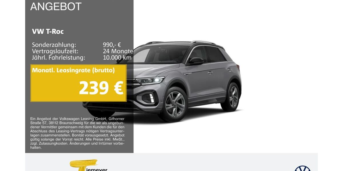 VW T-Roc 25.796 km 29.190 &euro; Bochum 44892