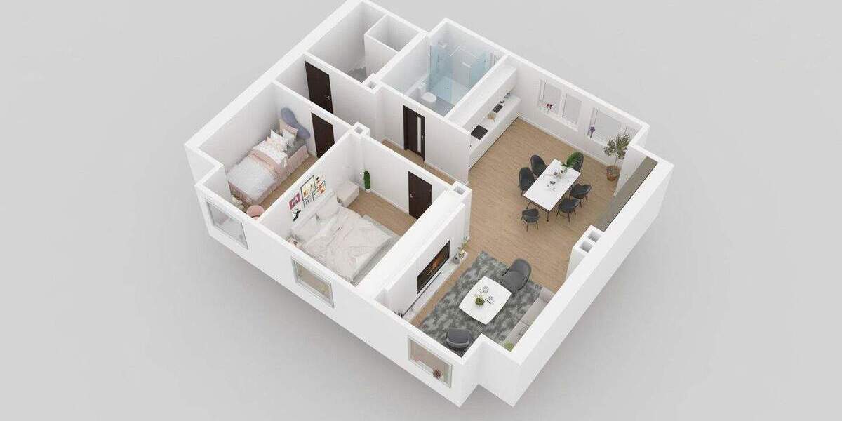 Kernsanierte Dachgeschoss Wohnung in Gelsenkirchen zum Verkauf 3 zimmer