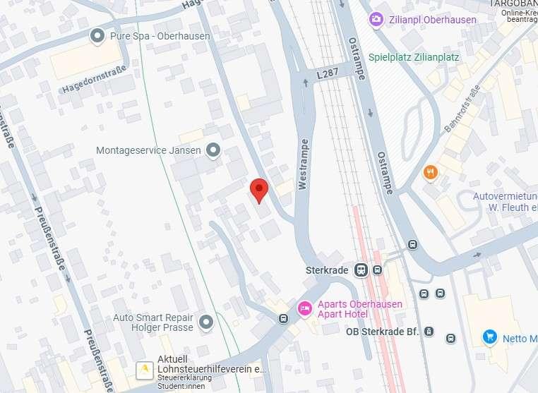 Etagenwohnung Oberhausen Biefang - 1 Zimmer, 32 m&sup2;, 500&euro; | Angebot:25365410