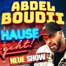 Abdel Boudii - Hause geht! 07.11.2026 Musicclub Fabrik Bruchsal