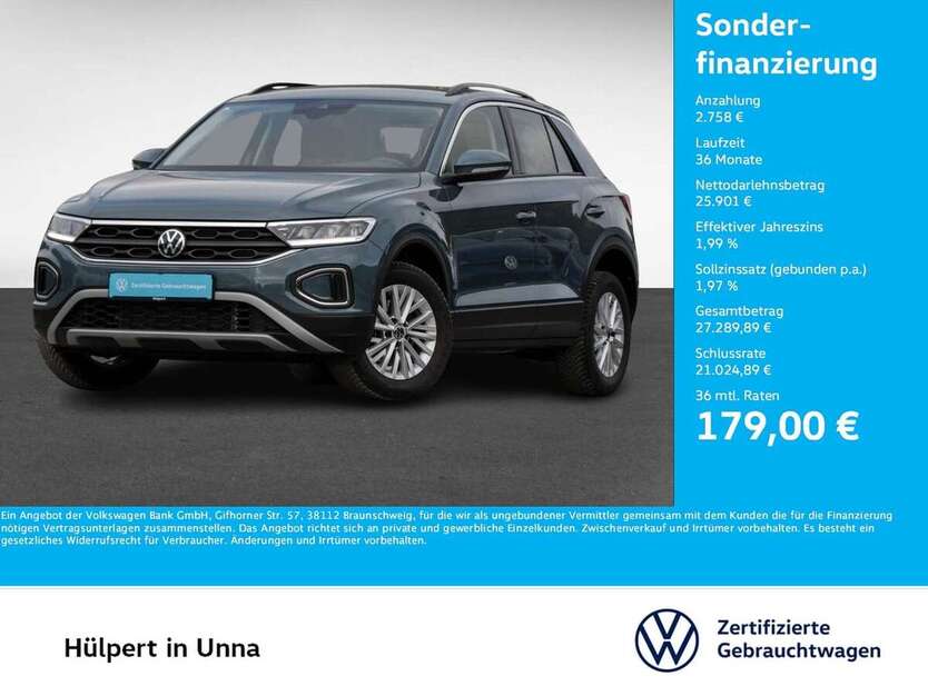 VW T-Roc 19.645 km 28.659 € Unna 59423