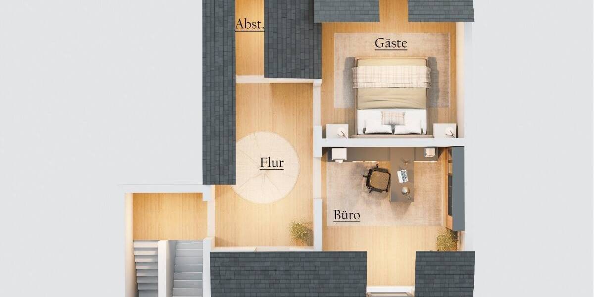 Doppelhaushälfte Bottrop Eigen - 7 Zimmer, 176 m&sup2;, 329.000&euro; | Angebot:26702724