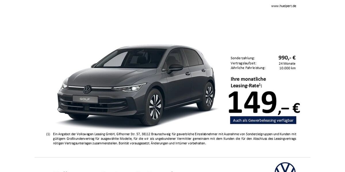 VW Golf 25.645 km 26.611 &euro; Dortmund 44141