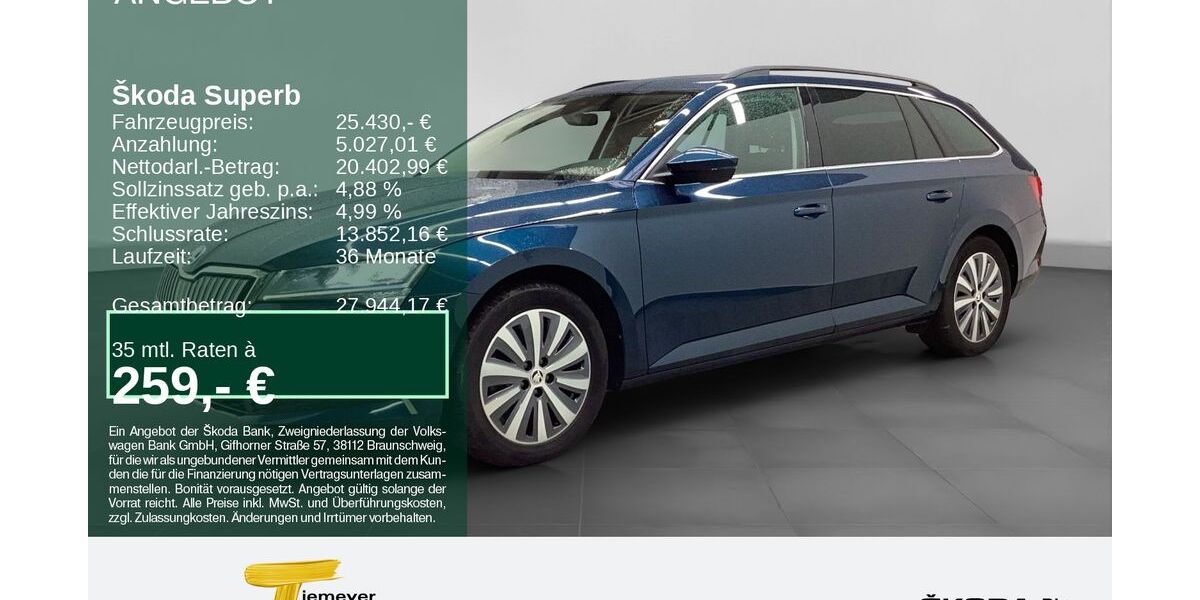 Skoda Superb 55.428 km 24.690 &euro; Bochum 44809