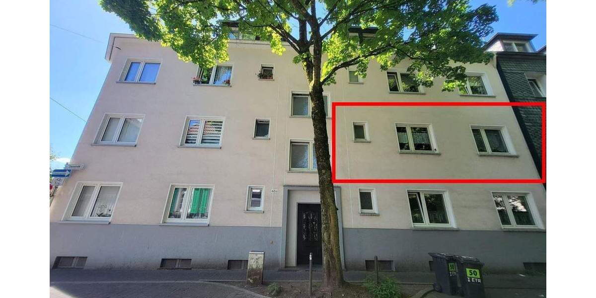 Etagenwohnung Wuppertal Barmen - 2 Zimmer, 58 m&sup2;, 109.000&euro; | Angebot:20965776