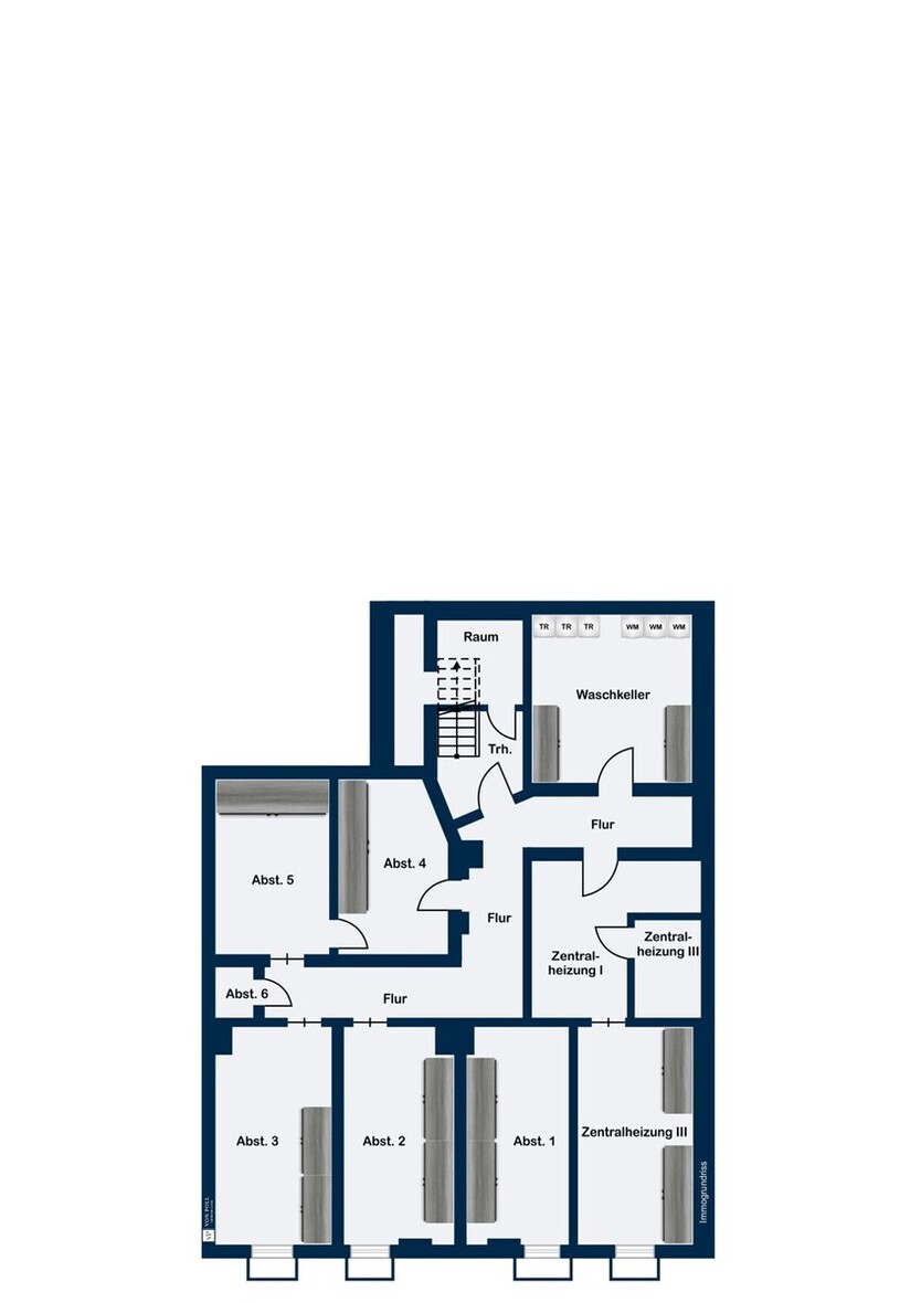 Frisch Saniertes Wohn u. Geschäftshaus mit 8 WE+ Gewerbeeinheit in der Innenstadt von Marl-Hüls! zimmer