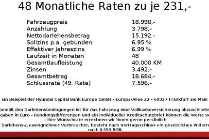 Hyundai i10 4.498 km 18.990 &euro; Dortmund 44289