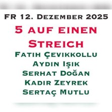 5 auf einen Streich | Katakomben-Theater im Girardet Haus