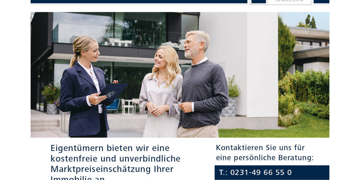 Etagenwohnung Dortmund Wellinghofen - 2 Zimmer, 51 m&sup2;, 165.000&euro; | Angebot:26204548
