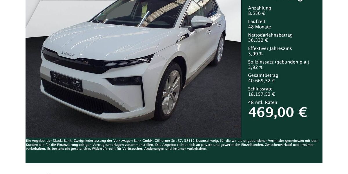Skoda Enyaq 17.325 km 44.888 &euro; Dortmund 44269