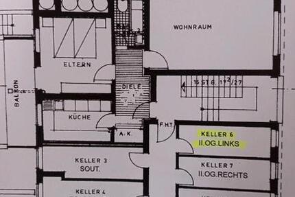 Wohnung mit Balkon 3 zimmer