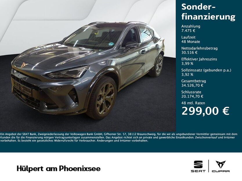 Cupra Formentor 3.748 km 34.991 € Dortmund 44269