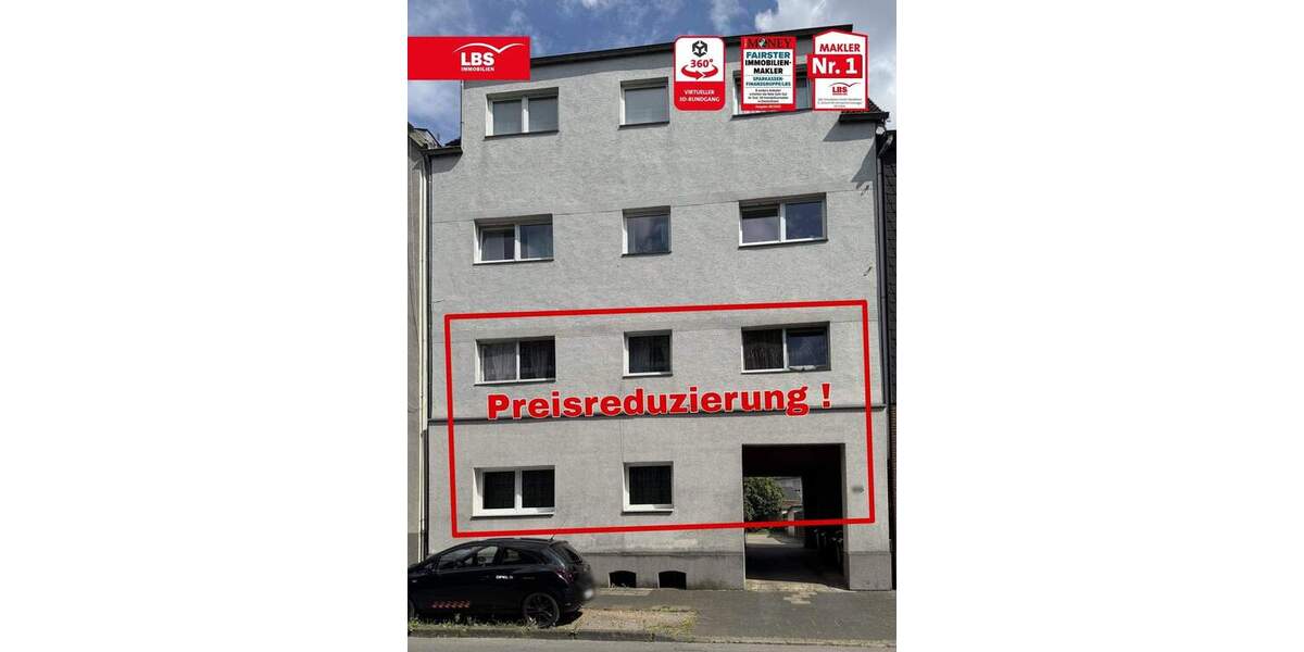 Etagenwohnung Recklinghausen König-Ludwig - 5 Zimmer, 131 m&sup2;, 130.000&euro; | Angebot:24406936
