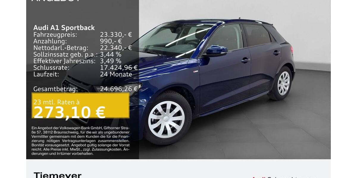 Audi A1 15.407 km 22.880 &euro; Bochum 44809