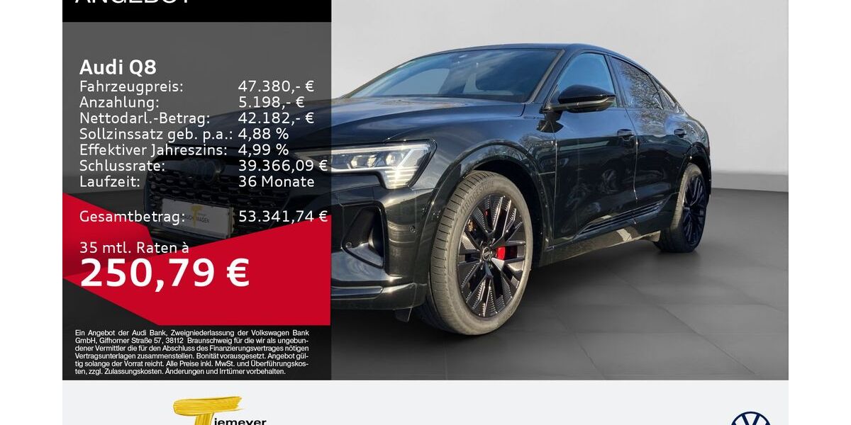 Audi Q8 16.202 km 47.380 &euro; Bochum 44892