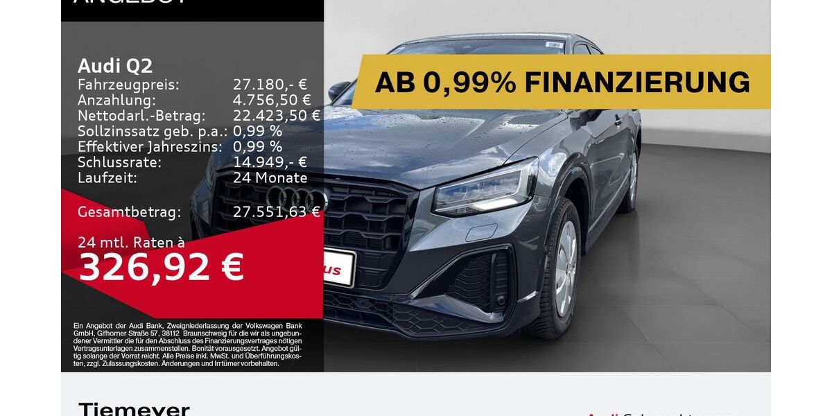Audi Q2 8.551 km 25.440 &euro; Gelsenkirchen 45894