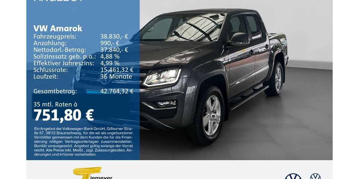 VW Amarok 82.918 km 37.920 &euro; Gelsenkirchen 45888