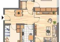 Wohnung zum Mieten in Kamen 529 € 76.95 m²