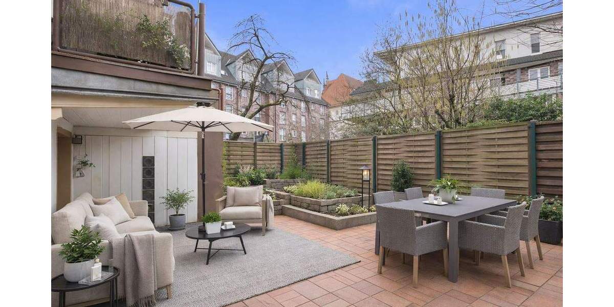 Terrassenwohnung Bottrop Stadtmitte - 3 Zimmer, 84 m&sup2;, 114.900&euro; | Angebot:25038136