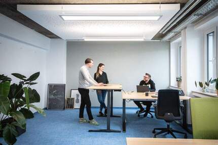 Karibik-Stil im Bochumer Zentrum: Teambüro (8 Pers.), flexibel inkl. NK zimmer