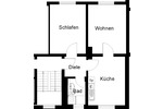 Etagenwohnung Herne Wanne-Bickern - 2.5 Zimmer, 58 m&sup2;, 389&euro; | Angebot:26633897